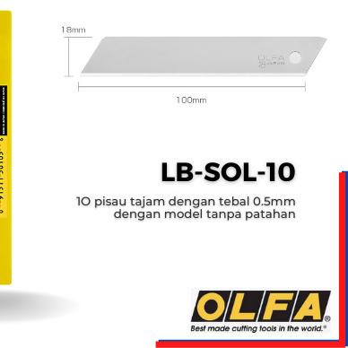 

♡ REFILL BLADE OLFA LB-SOL-10 ♔