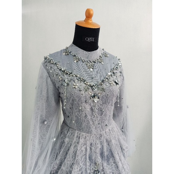 Jasa payet kebaya / rangkai payet / hias kebaya