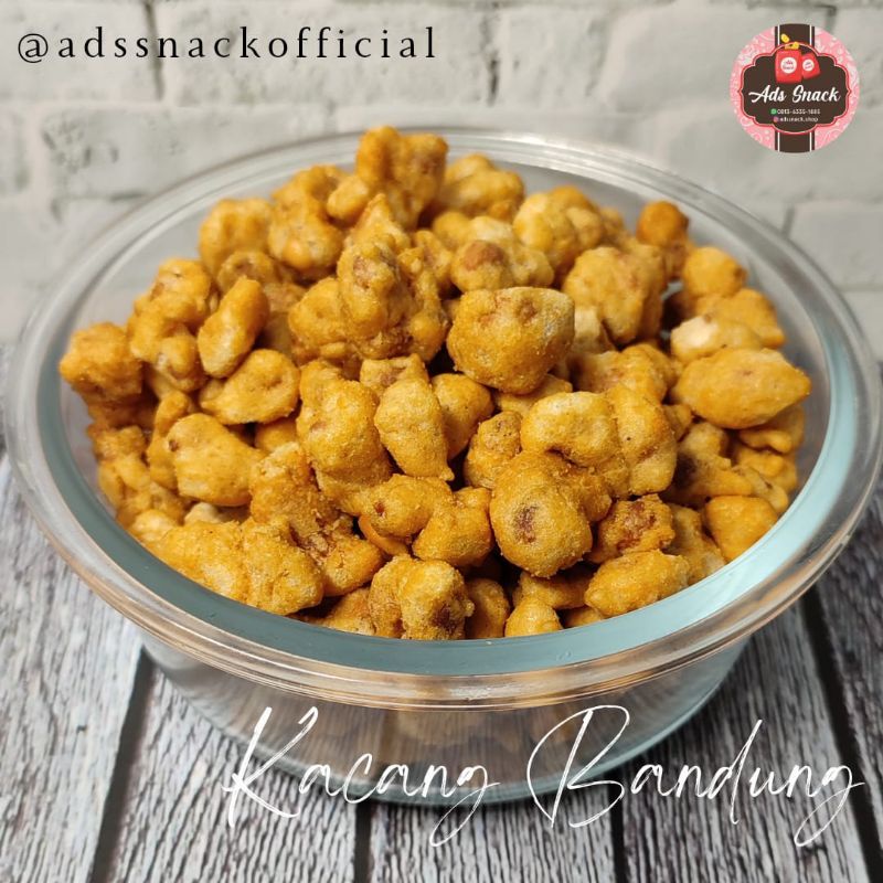

Camilan Kacang Bandung Super Gurih No Apek (400gr)