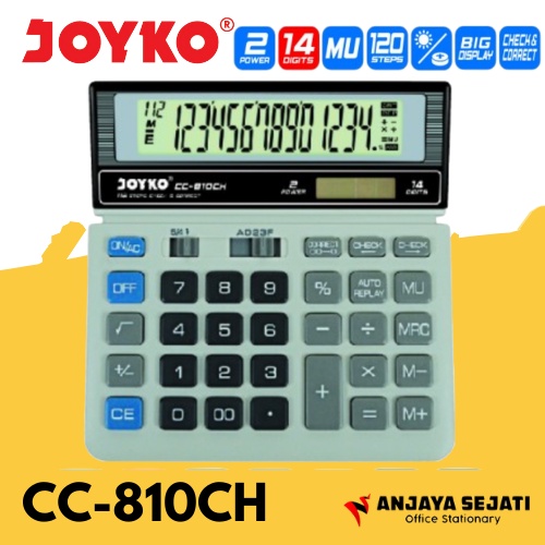 

Kalkulator Joyko 14 Digit CC - 810CH