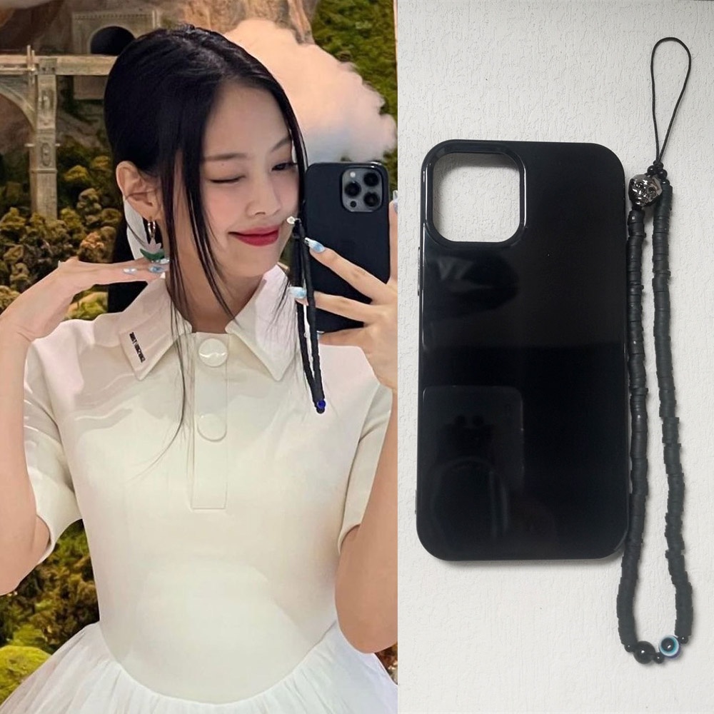 Jennie Casing Iphone 14 11 8 7 Plus SE2 XS XR 12 13 Mini PRO MAX Motif Tengkorak