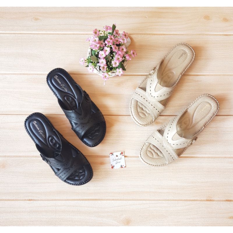 Sandal Casual Wanita Terbaru Betina Signature BS 1822 100% Original
