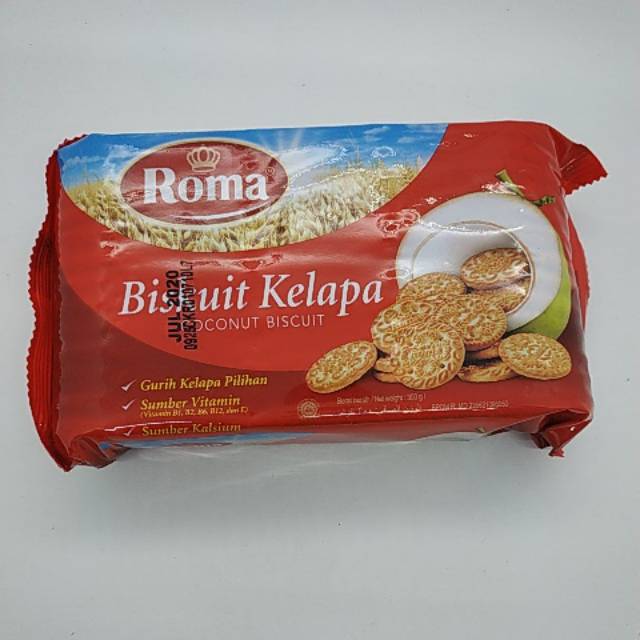 

Roma Kelapa 300gr barcode 8996001301142