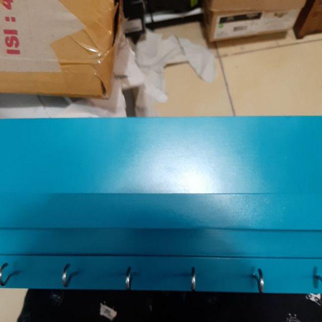 Rak Shaft Wooden Key Hanger Hook Cantolan Gantungan Kaitan Kunci Rumah Kayu Asesoris Dekorasi Rumah