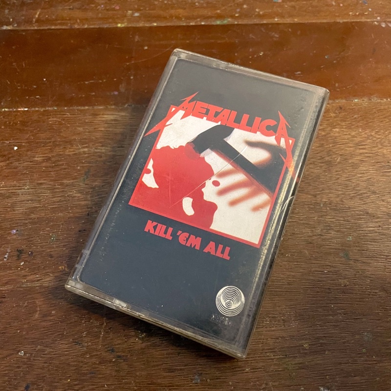 kaset pita metallica kill em all