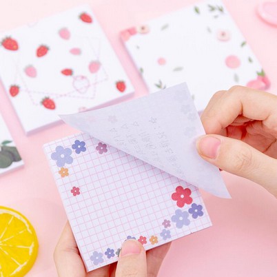 

HI240 Memo Notes Gambar Buah Peach Avocado Strawberry