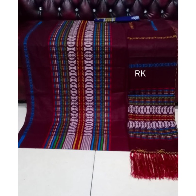 Sarung selendang Corak Pucca Bintik-2