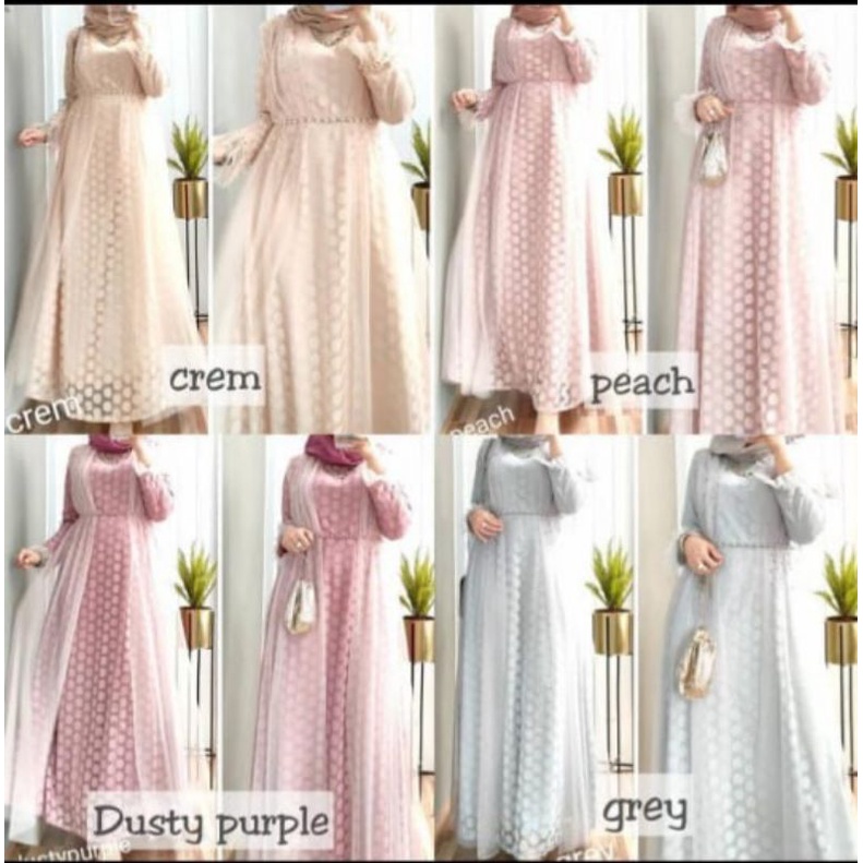 SYAHIRA Dress gamis kondangan pesta muslimah