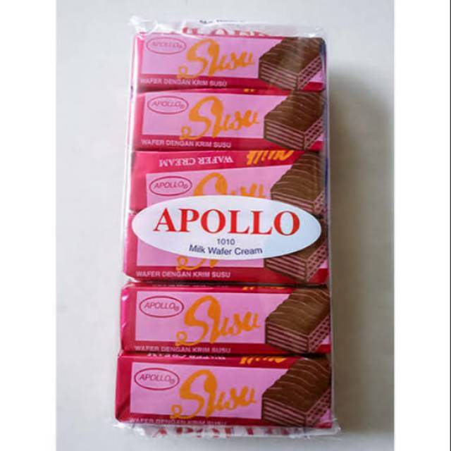 

apollo milk wafer cream 12pcs