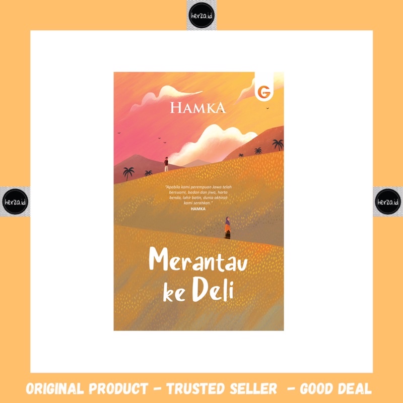 BUYA HAMKA - Merantau ke Deli - Gema insani buku cerita novel fiksi agama islami muslim