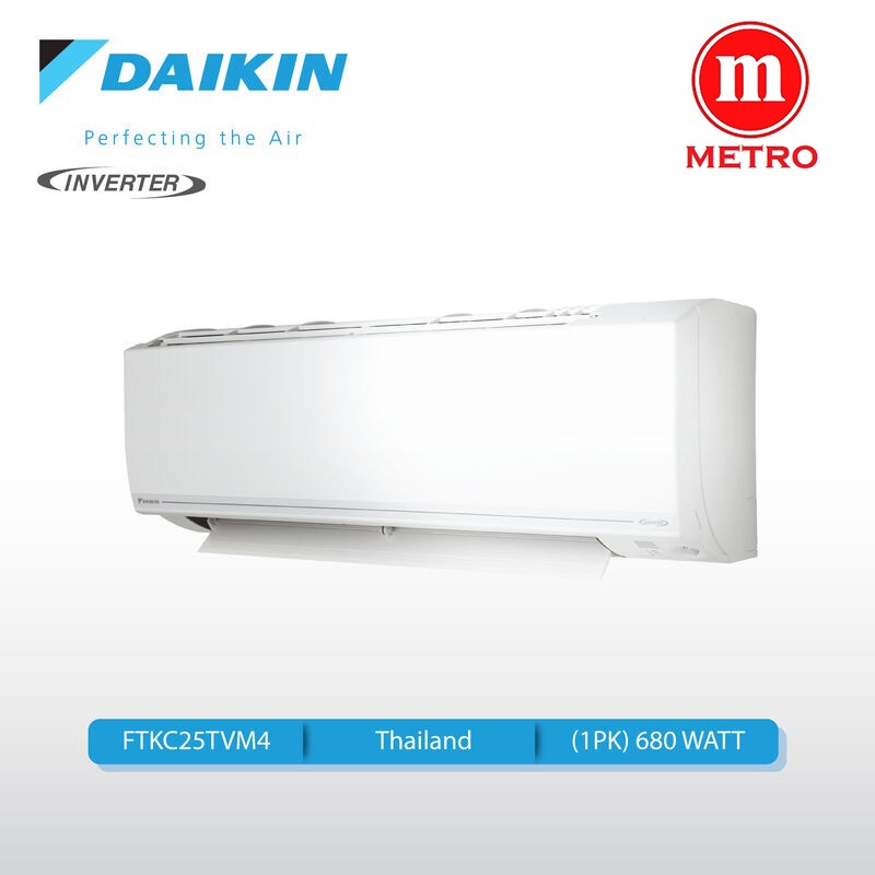 AC SPLIT DAIKIN STAR INVERTER 1 PK FTKC-25TVM4 - KHUSUS MEDAN