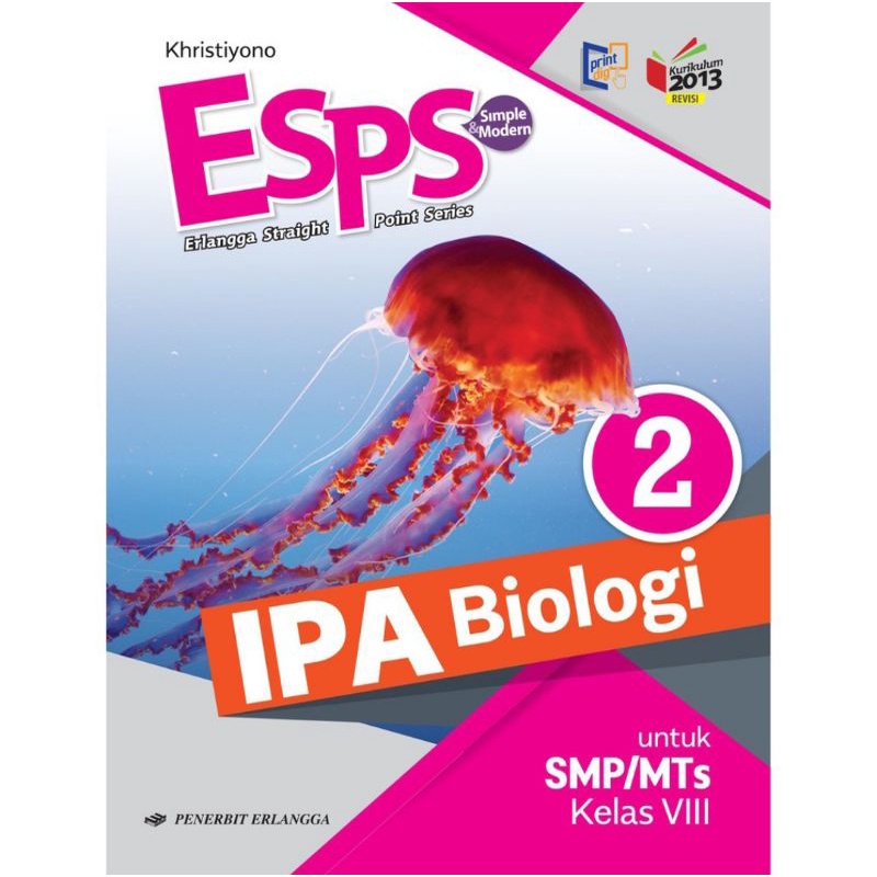 Erlangga - Buku Pelajaran ESPS IPA Biologi Kelas 1&amp;2 SMP/MTs Kurikulum 2013 Revisi