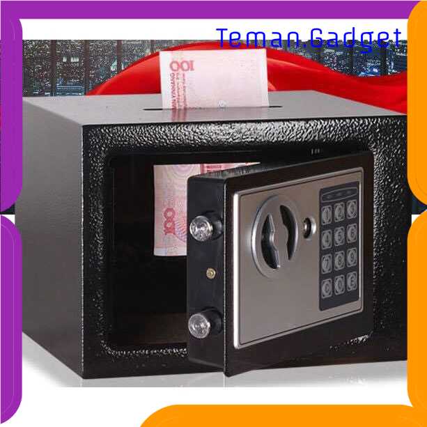 TG-IA TaffGUARD Brankas Mini Electric Password Deposit Box Celengan 4.6L 17E