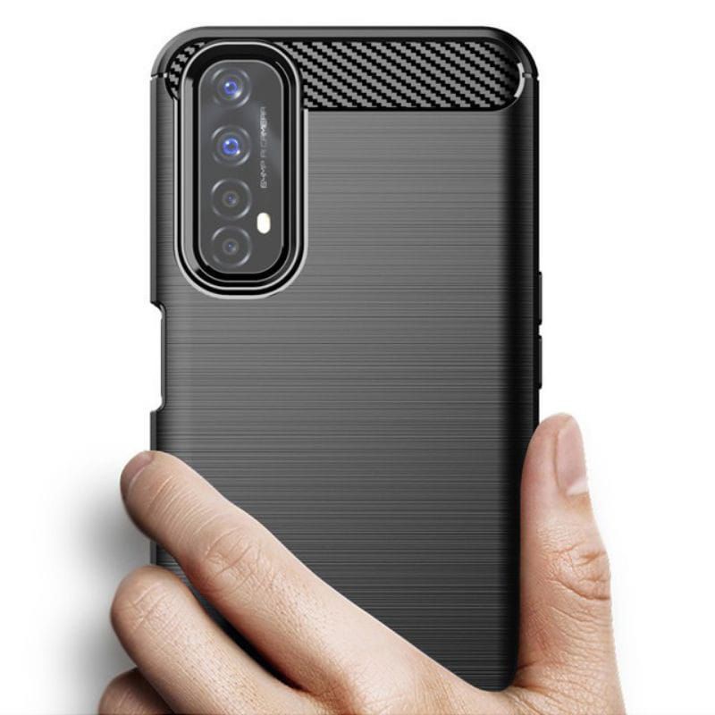 Case Vivo V20/V20 SE Ipaky Fiber Carbon New Slim Ultimatte