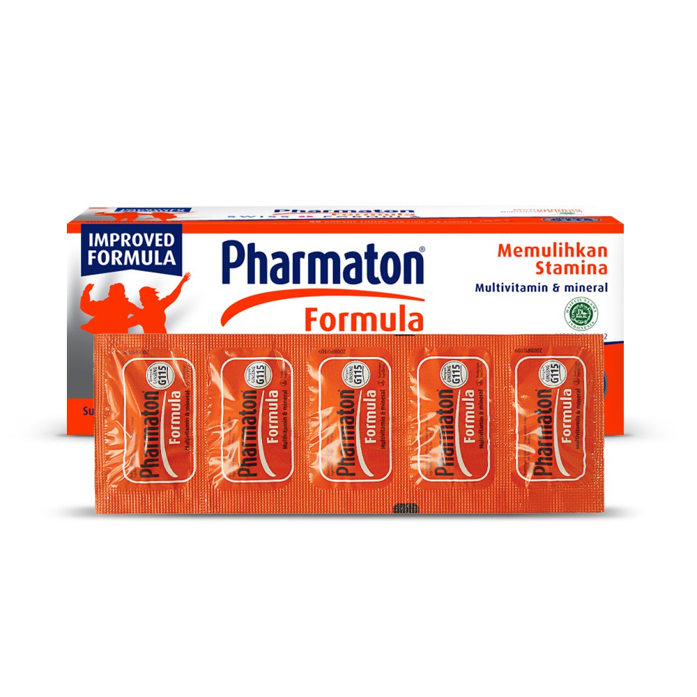 Pharmaton Formula Softcap 1 Strip (Isi 5 Softcap)