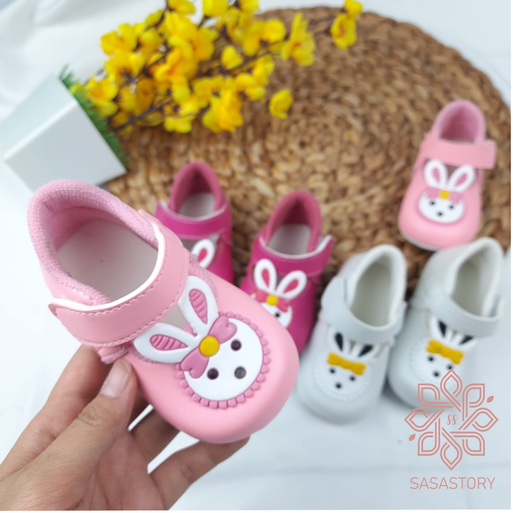 SEPATU PREWALKER BABY BAYI KELINCI 0-12 BULAN ANAK PEREMPUAN CP06