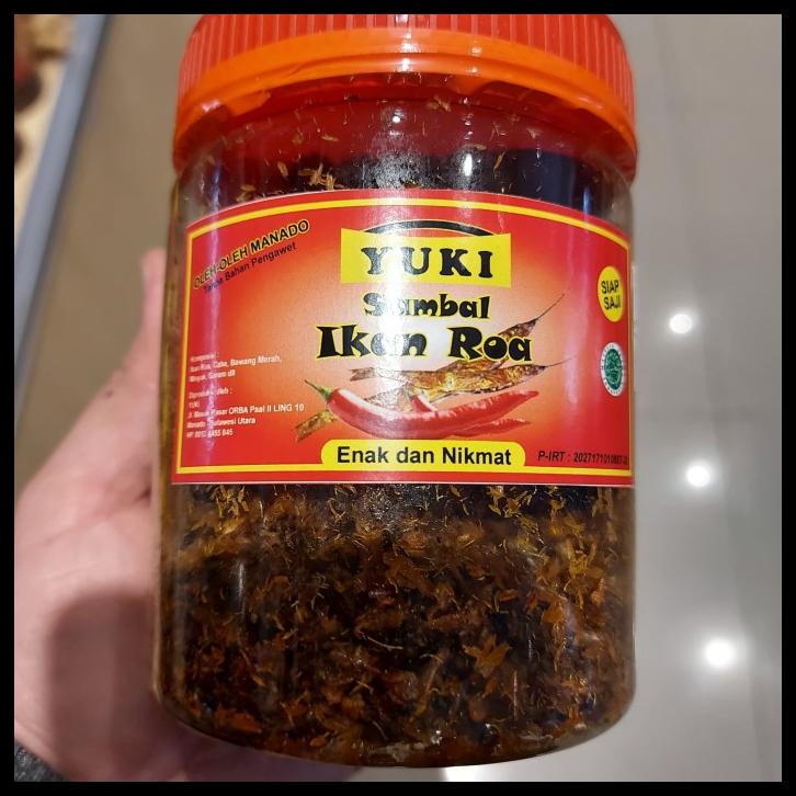 

DISKON TERBATAS !!! YUKI ABON / SAMBAL IKAN ROA OLEH-OLEH MAKANAN KHAS MANADO ASLI TERLARIS