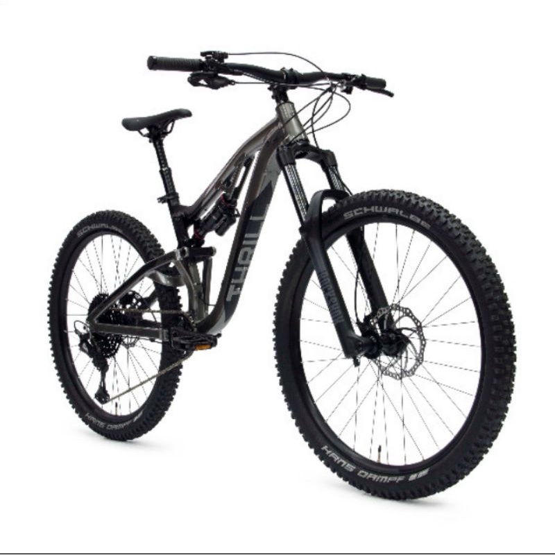 Terlaris Sepeda Mtb 27.5" Ba Thrill Ricochet Elite T140 12Sp Grey Black