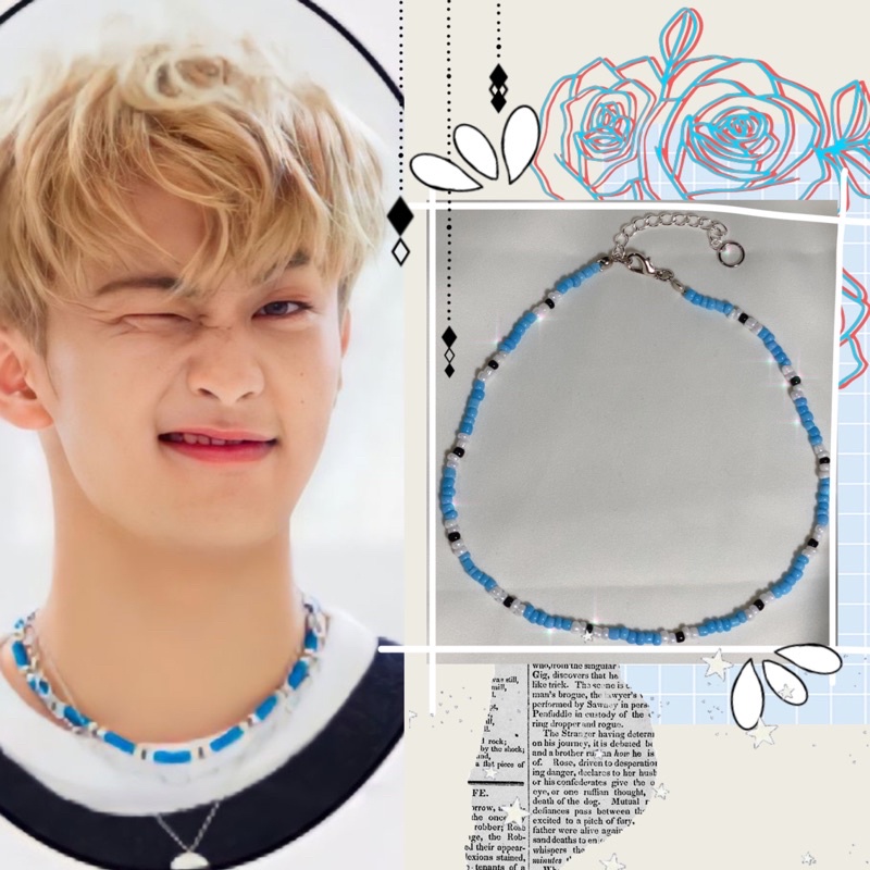 NCT MARK beads accessories necklace