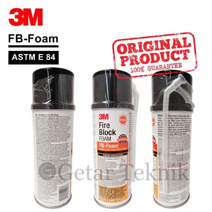 3M Fire Block Foam FB-Foam, Orange, 12 fl oz