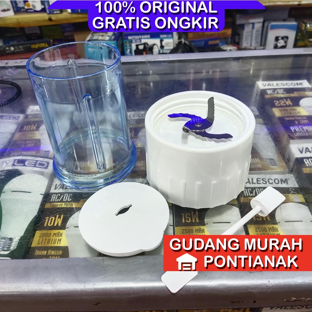 Tabung Gelas blender Bumbu Chopper miyako national trisonic yasaka basah / gelas set Tabung ke 3 basah kering bisa