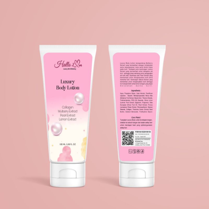 Luxury Brightening Body Lotion BPOM