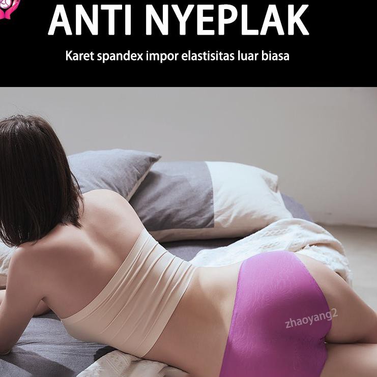 Model Terkini.. Celana dalam wanita seamless dewasa bahan motif bunga cd wanita  Transparan sexy Cel