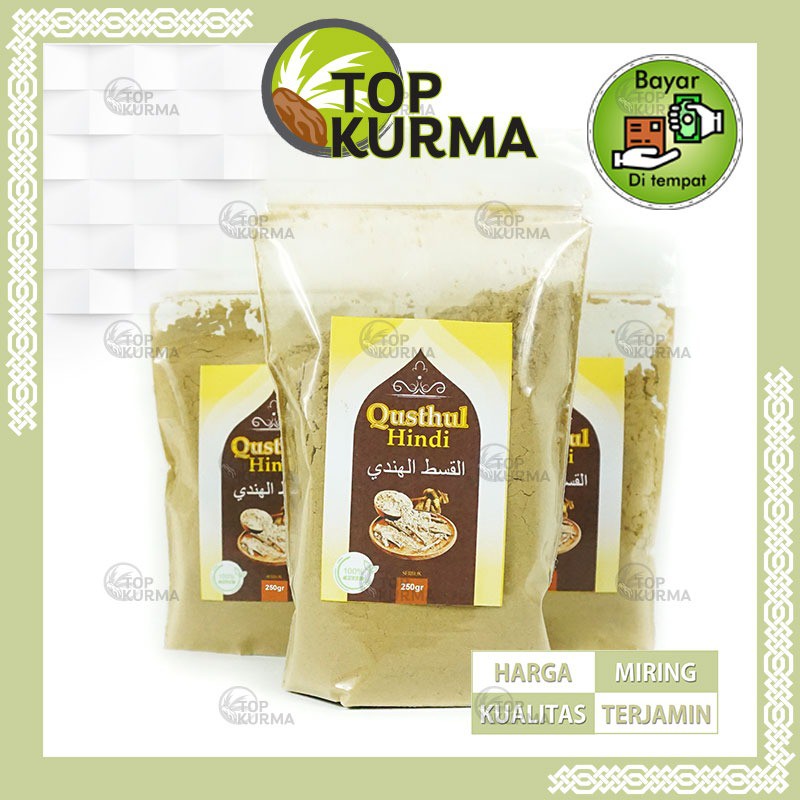 

Qusthul Hindy Serbuk 100gr / Bubuk Qust Al Hindy Costus India Product Original