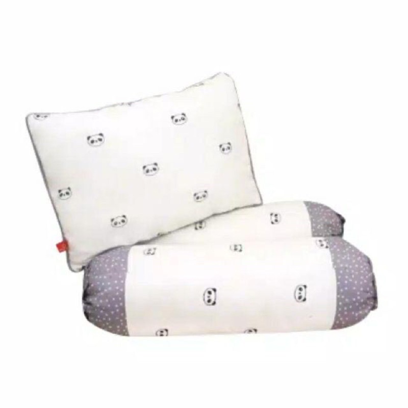 Bantal Guling Bayi Set panda series Omiland