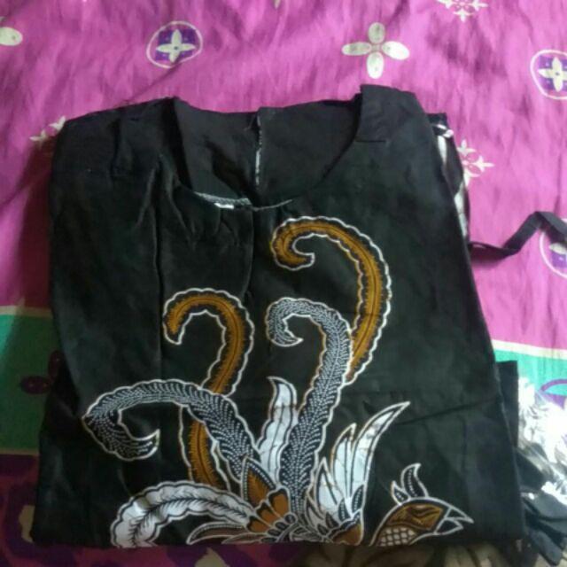 Atasan Batik Cewek Lengan Panjang