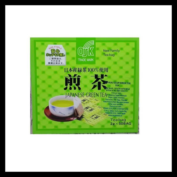 

Cuci Gudang Teh Hijau Green Tea Jepang / Osk Japanese Green Tea