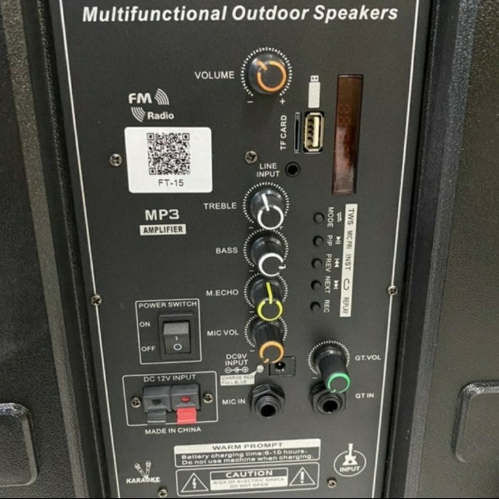 Speaker Portable Meeting Wireless Soundbest 15 Inch Bluetooth Murah Promo