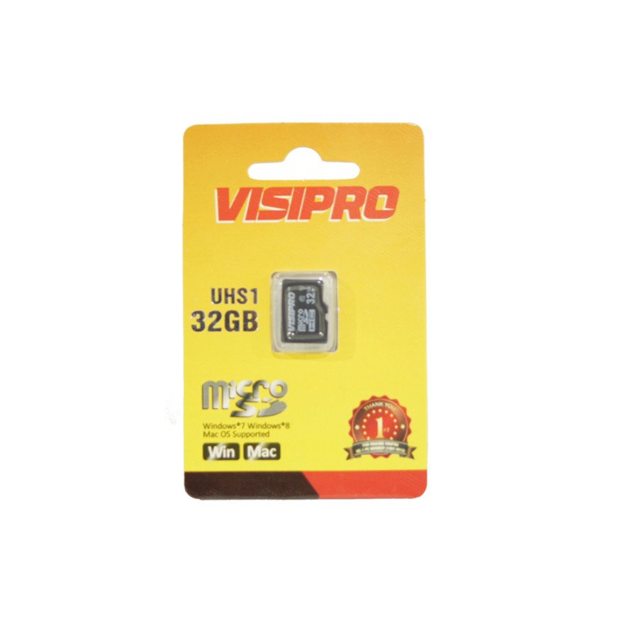 GROSIR Micro SD Visipro Class 10 32 GB Packing garansi Lifetime