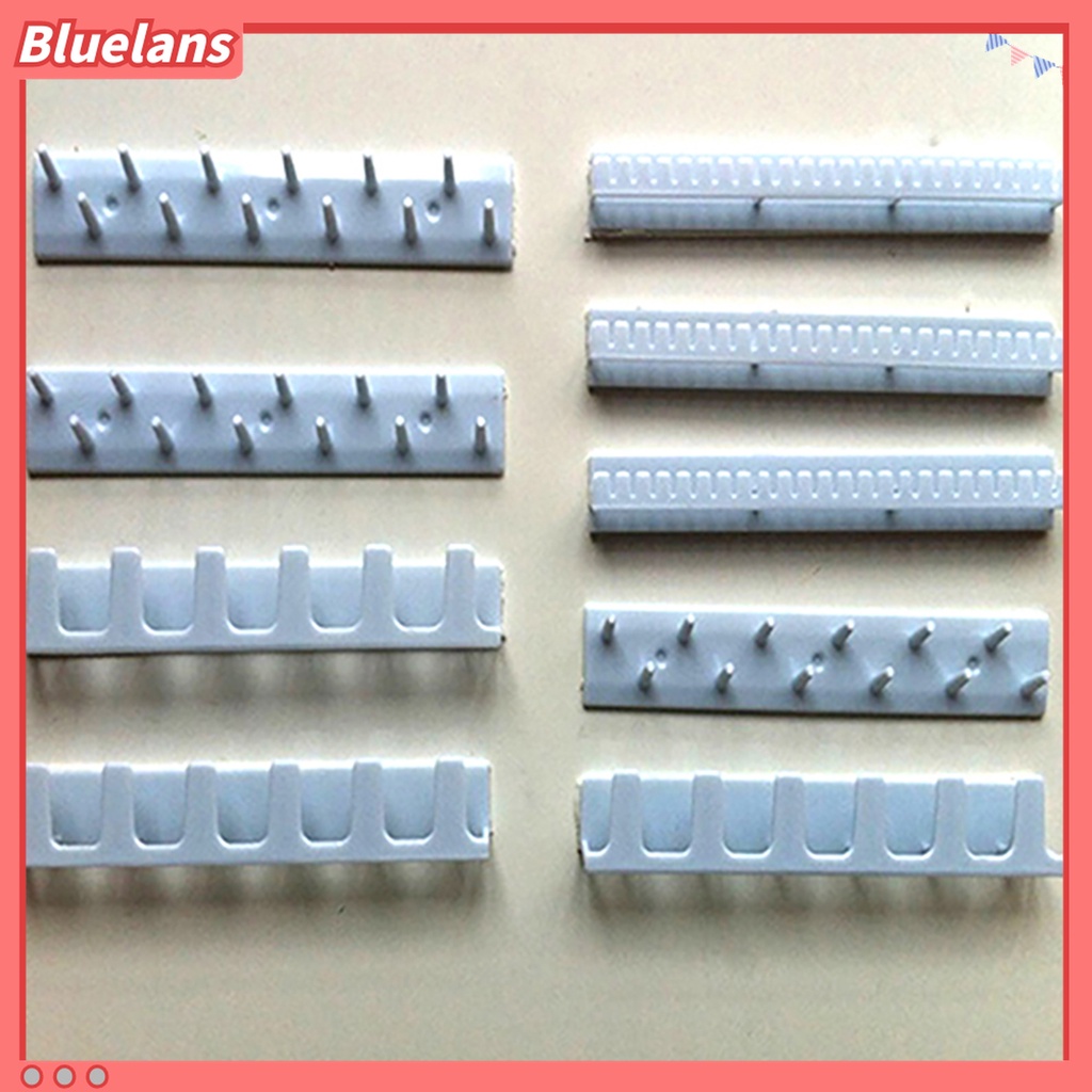 9in1 Set Kait Perekat Dinding Penyimpanan Perhiasan Bahan Plastik Untuk Rumah
