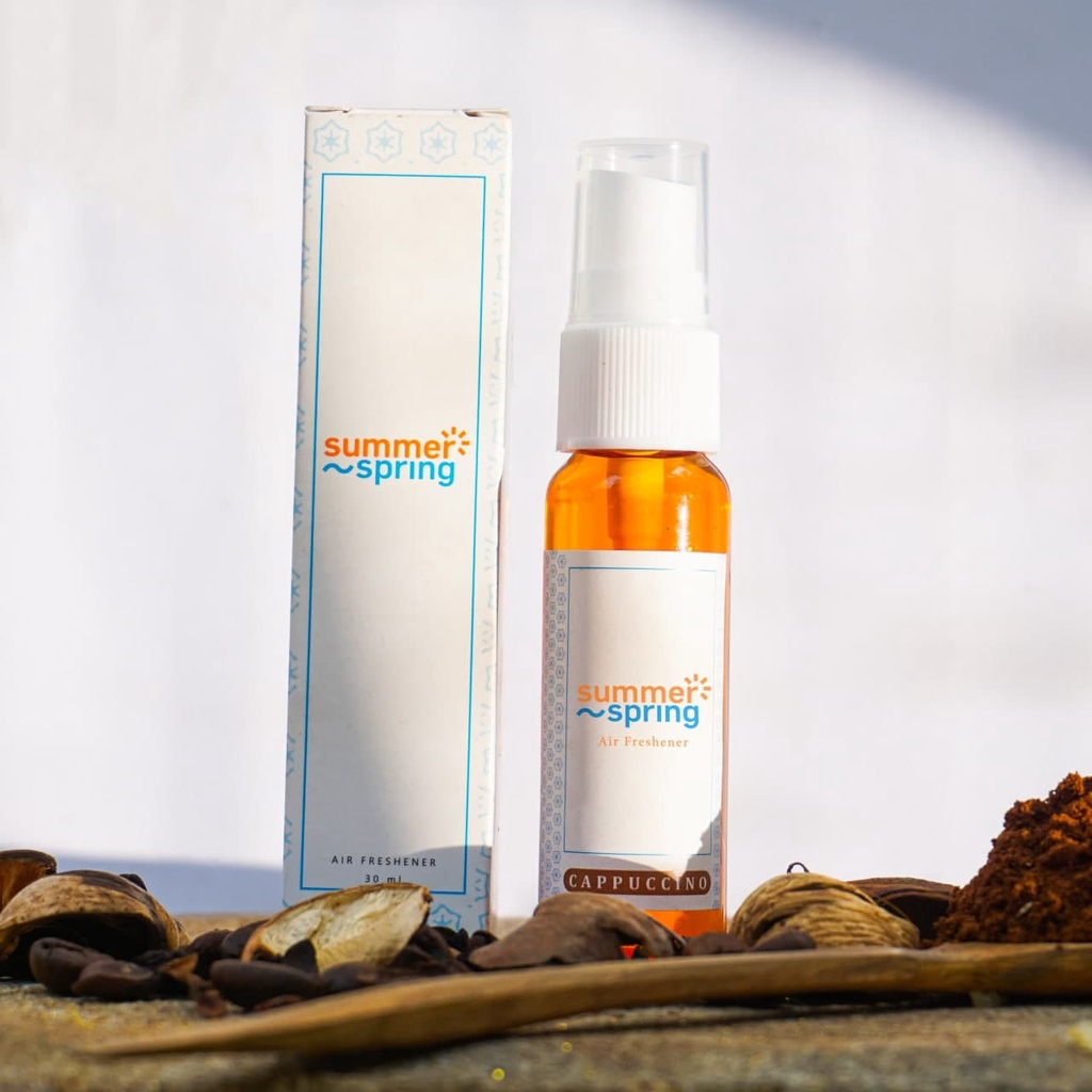 SummerSpring Spray Pengharum Mobil AC Aroma Cappuccino Pewangi Ruangan Kamar Parfum Kamar Mandi