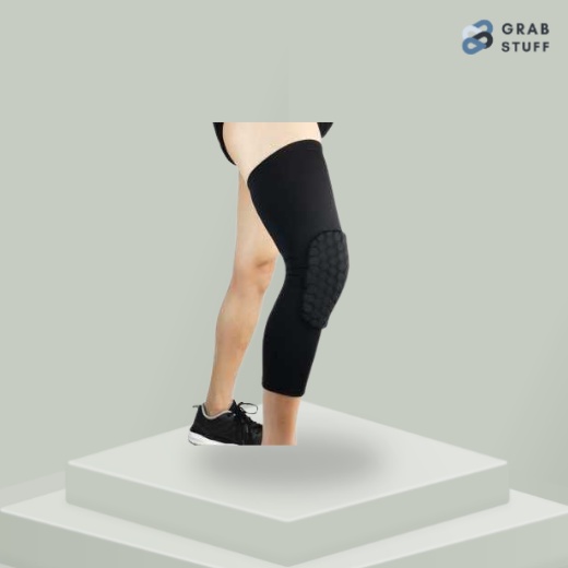 Pelindung Lutut Knee Support Pad Braces Olahraga / Penyangga Lutut Kaki Olahraga Pengaman Lutut Futsal Sepak Bola Volly Basket / Deker Lutut Panjang Pelindung Dengkul Pelindung Kaki Lutut Cedera / Mangset Pelindung Kaki Perlengkapan Olahraga