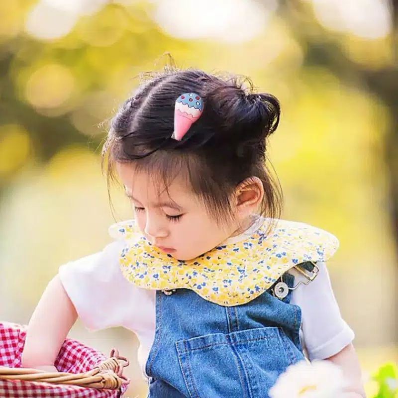 Set Jepit Rambut Desain Kartun Gaya Korea Untuk Anak Perempuan