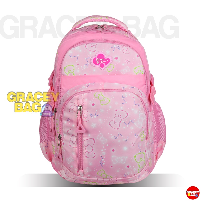 GB-70779V Tas Ransel Sekolah Anak Perempuan / Remaja Silvergirl