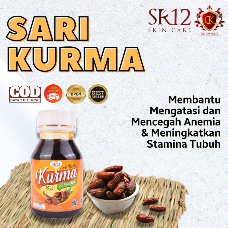 

Sari kurma SR12 , mencegah anemia