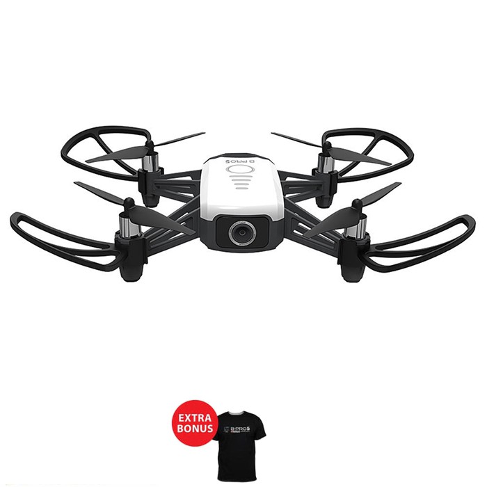 Brica B-Pro5 SE Wallee Drone 720p Video Black T-shirt