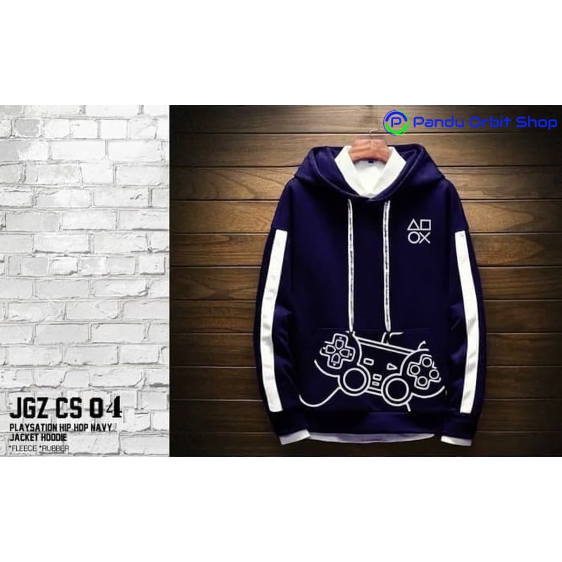 Jaket Gamer Playstation Hip Hop Hoodie - JGZ CS 04