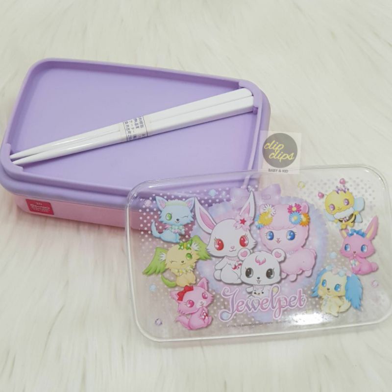 Lunch Box Jewelpet + Sumpit Skater Original