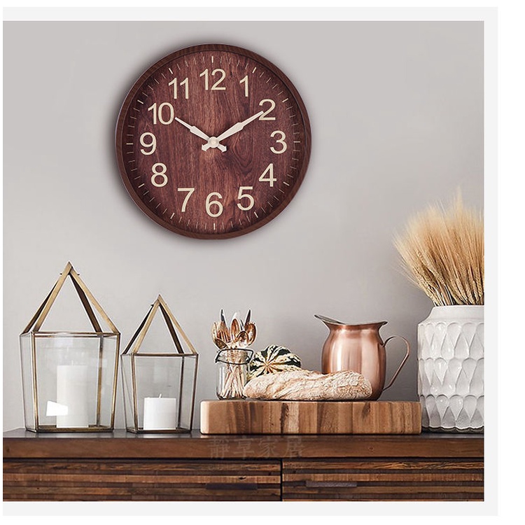 Jam Dinding Scandinavian Minimalis Design FREE BATERAI BEST SELLER