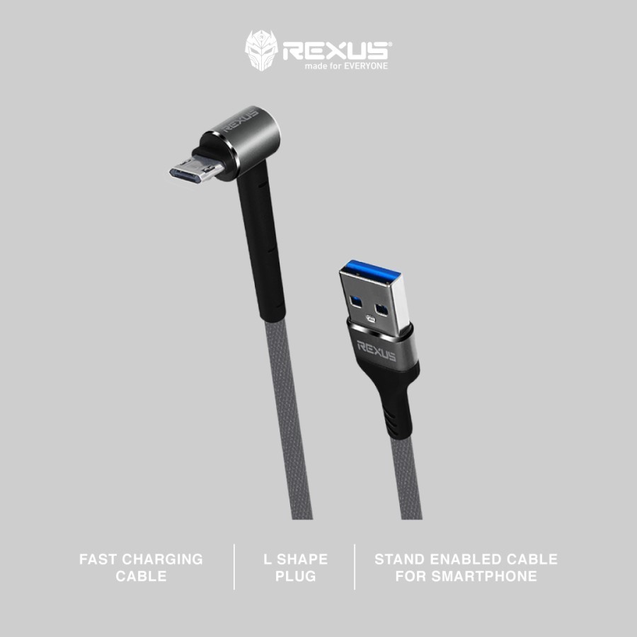 Kabel Data Rexus L Plug-Stand HP Premium CB-161M Micro 1M | CB161M 1M