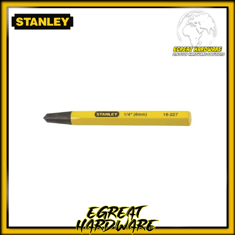 

Stanley 16227 1/4 in X 4 in Center Punch