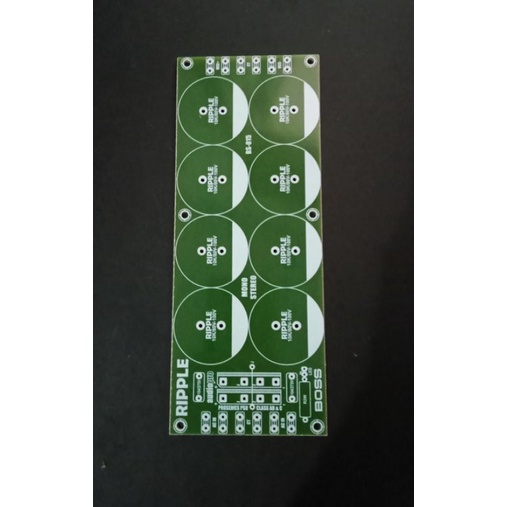 PCB PSU 8 Elco Untuk Power Amplifier Class AB & B Dioda Sisir