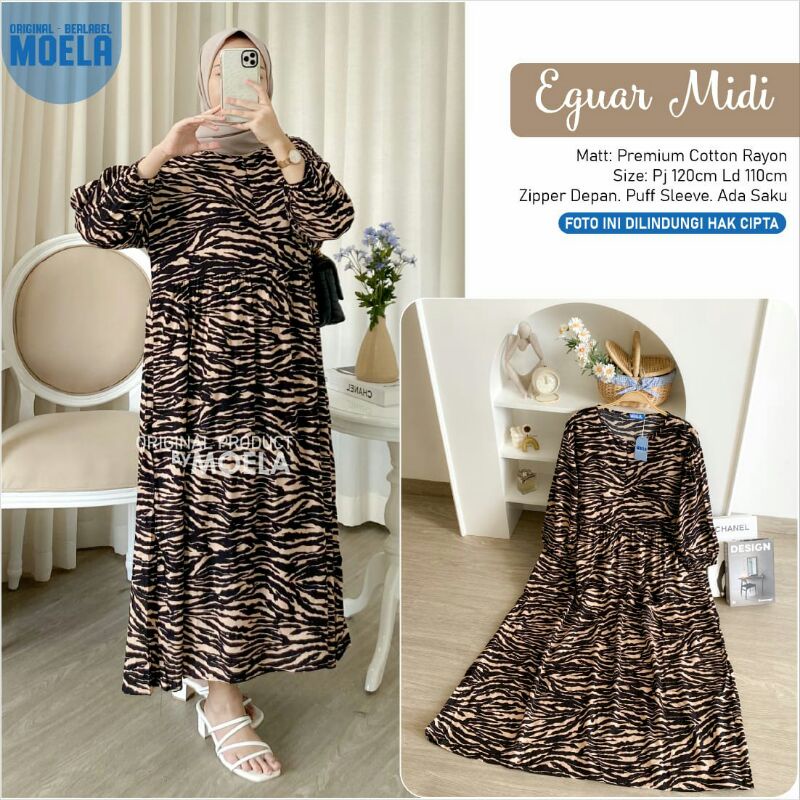 MOELA  KOLEKSI MIDI / DRESS / MIDI DRESS / SYAR'I / TUNIK / SETELAN / ONESET / GAMIS / DASTER CANTIK