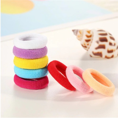 Ikat Rambut DONAT MINI / Kunciran Rambut / Karet Rambut / Kunciran Donut