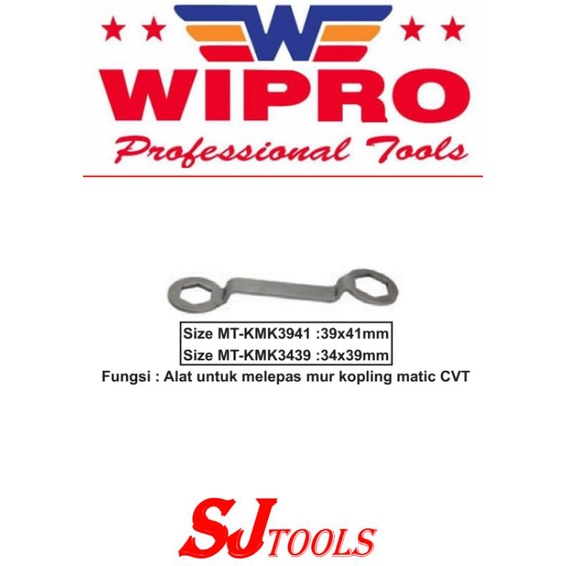 Kunci Mur KoplingMT- KMK3941 Wipro
