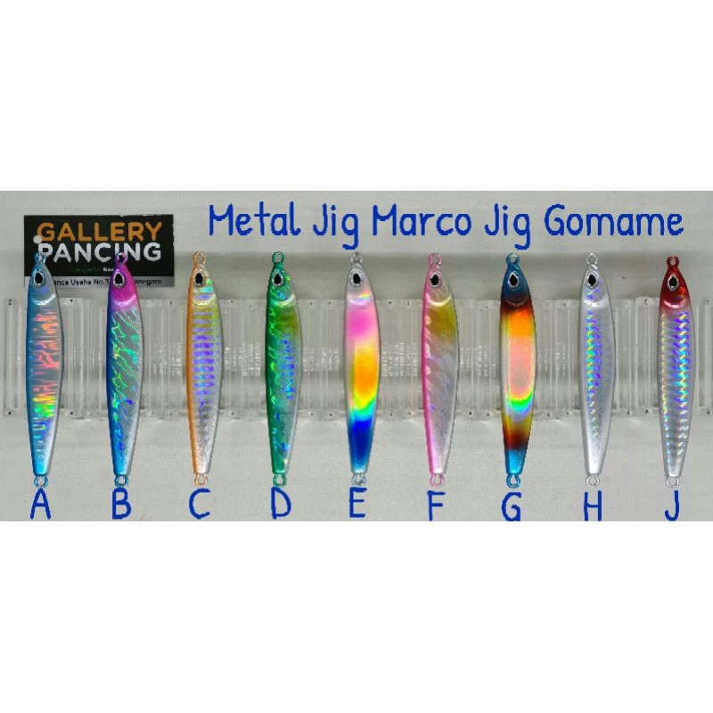 Metal Jig Marco Jig Gomame 60g